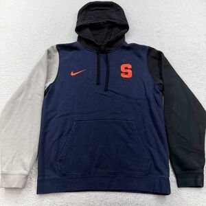 Nike Syracuse University Hoodie Pullover Sweatshirt Mens Colorblock Small